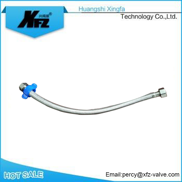 40 cm double braided hose with plastic buckle.jpg